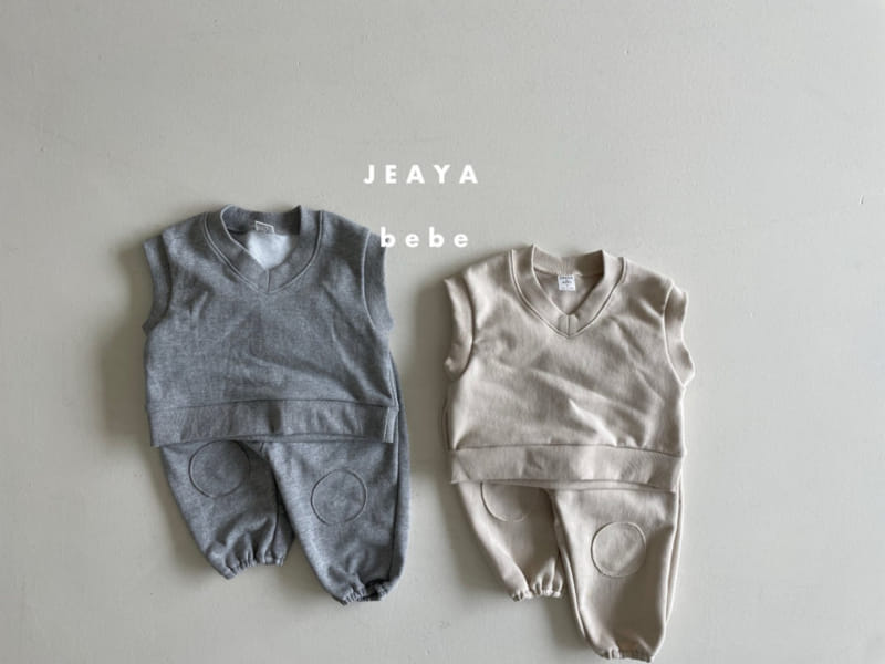 Jeaya & Mymi - Korean Baby Fashion - #babyootd - Soft Bbang Dduck Top Bottom Set - 10