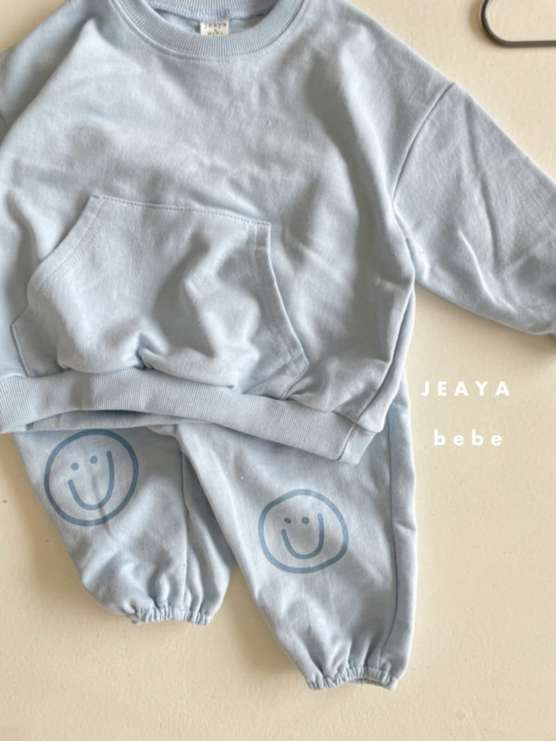 Jeaya & Mymi - Korean Baby Fashion - #babyootd - Smile Top Bottom Set - 9