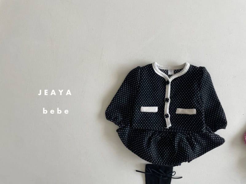 Jeaya & Mymi - Korean Baby Fashion - #babyoutfit - Dot Top Bottom Set - 7