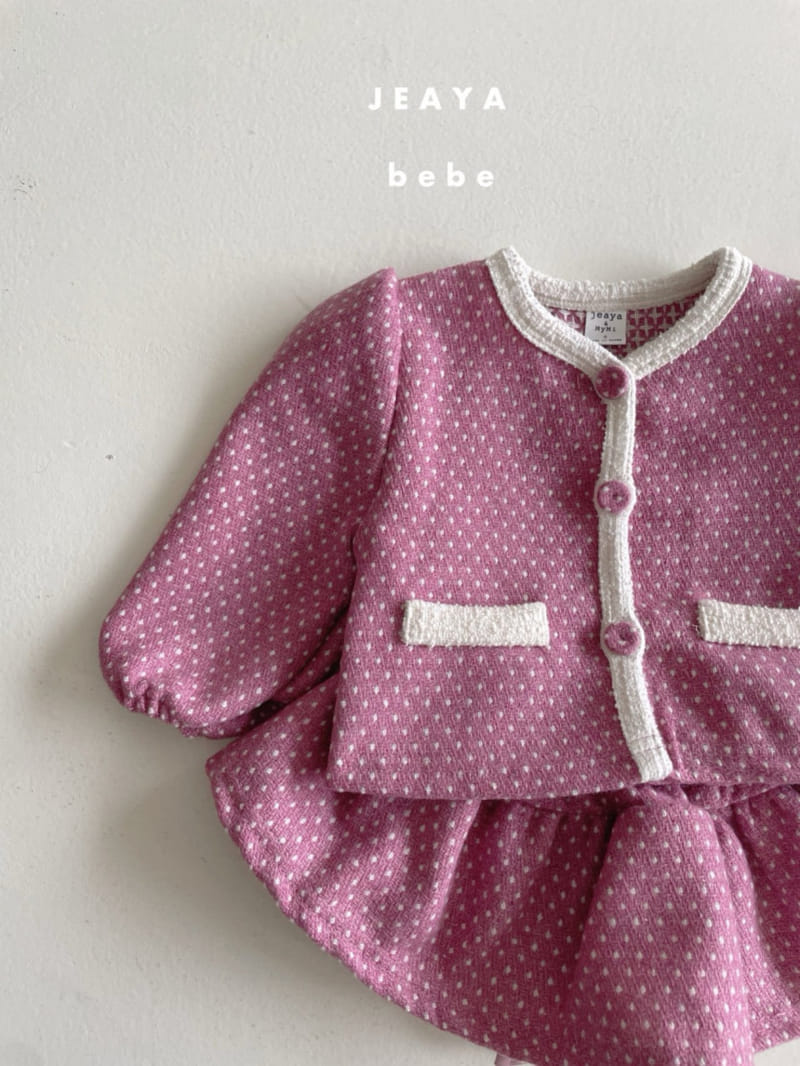 Jeaya & Mymi - Korean Baby Fashion - #babyoutfit - Dot Top Bottom Set - 8