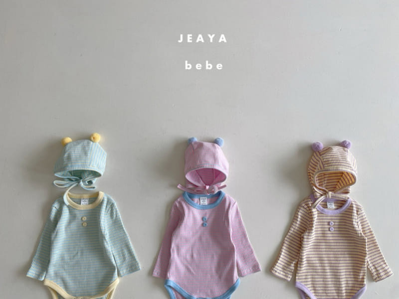 Jeaya & Mymi - Korean Baby Fashion - #babyootd - Pon Pong Body Suit - 4