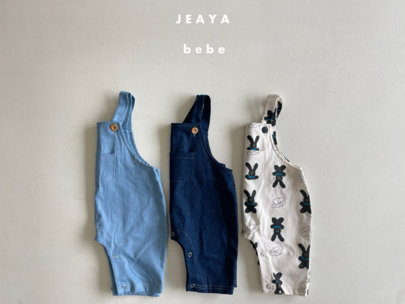 Jeaya & Mymi - Korean Baby Fashion - #babyoutfit - Denim Overalls