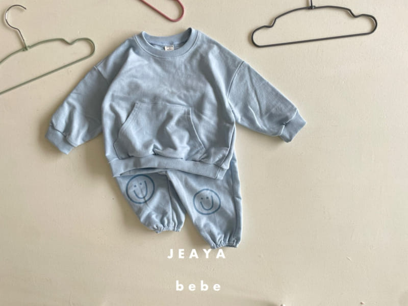 Jeaya & Mymi - Korean Baby Fashion - #babyoutfit - Smile Top Bottom Set - 11