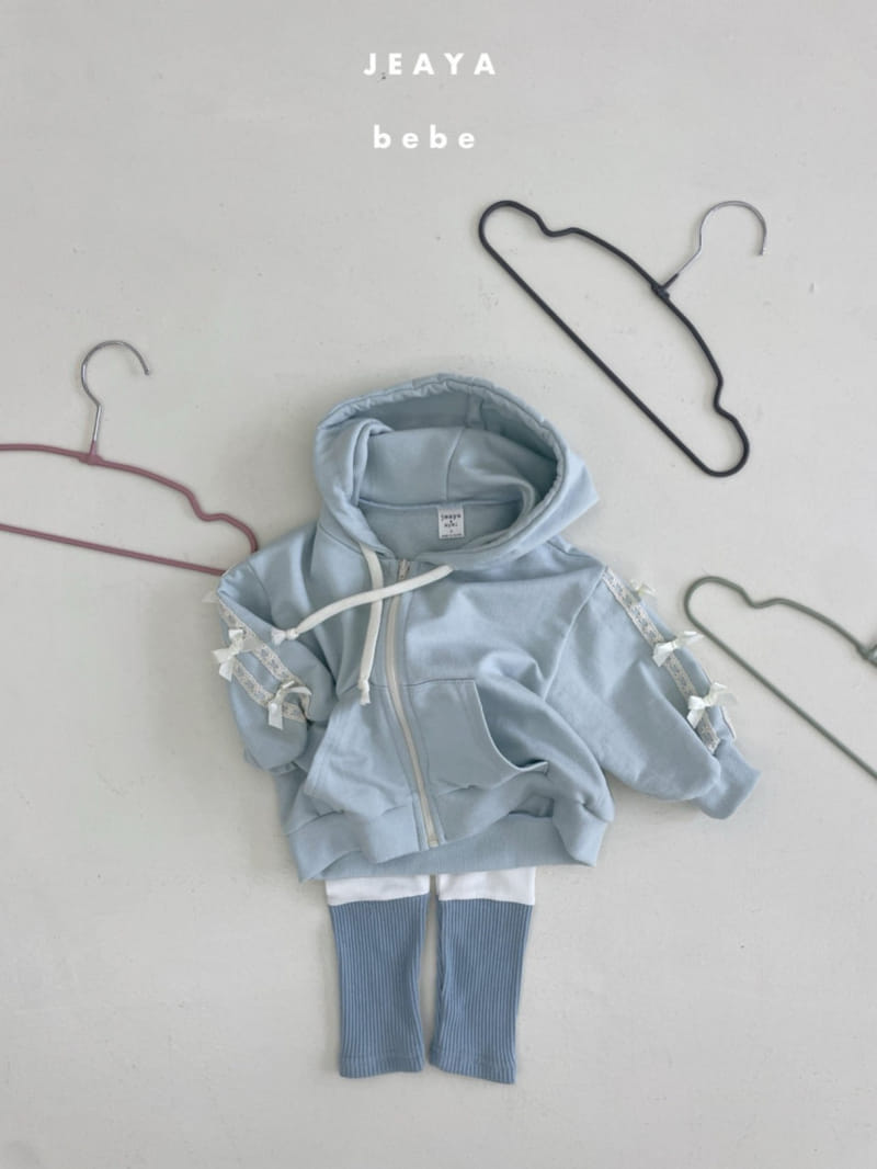 Jeaya & Mymi - Korean Baby Fashion - #babywear - Lace Ribbon Hoody Jumper - 8