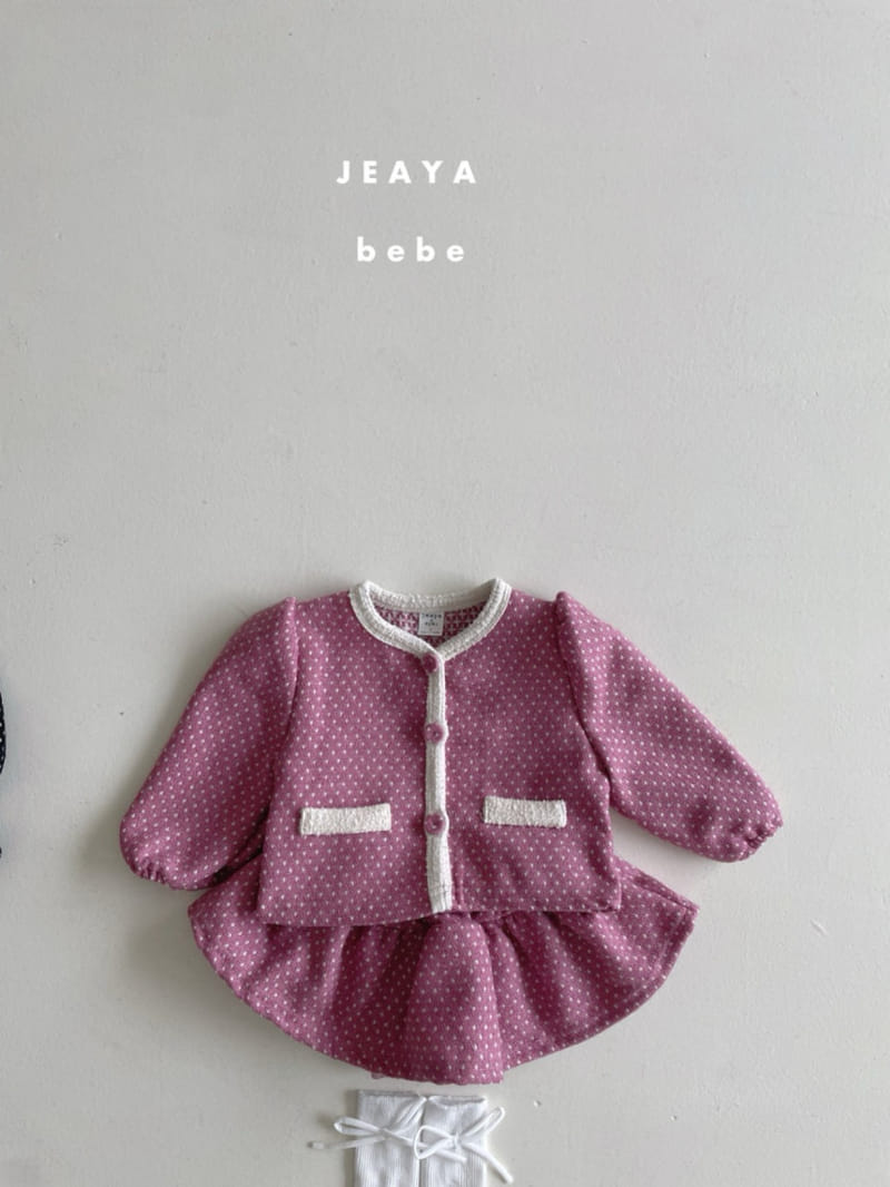 Jeaya & Mymi - Korean Baby Fashion - #onlinebabyshop - Dot Top Bottom Set - 11
