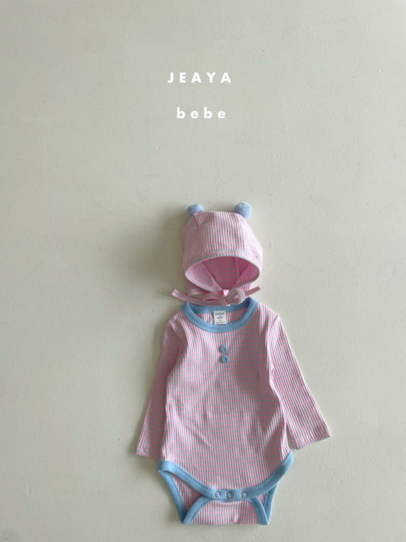 Jeaya & Mymi - Korean Baby Fashion - #onlinebabyshop - Pon Pong Body Suit - 8
