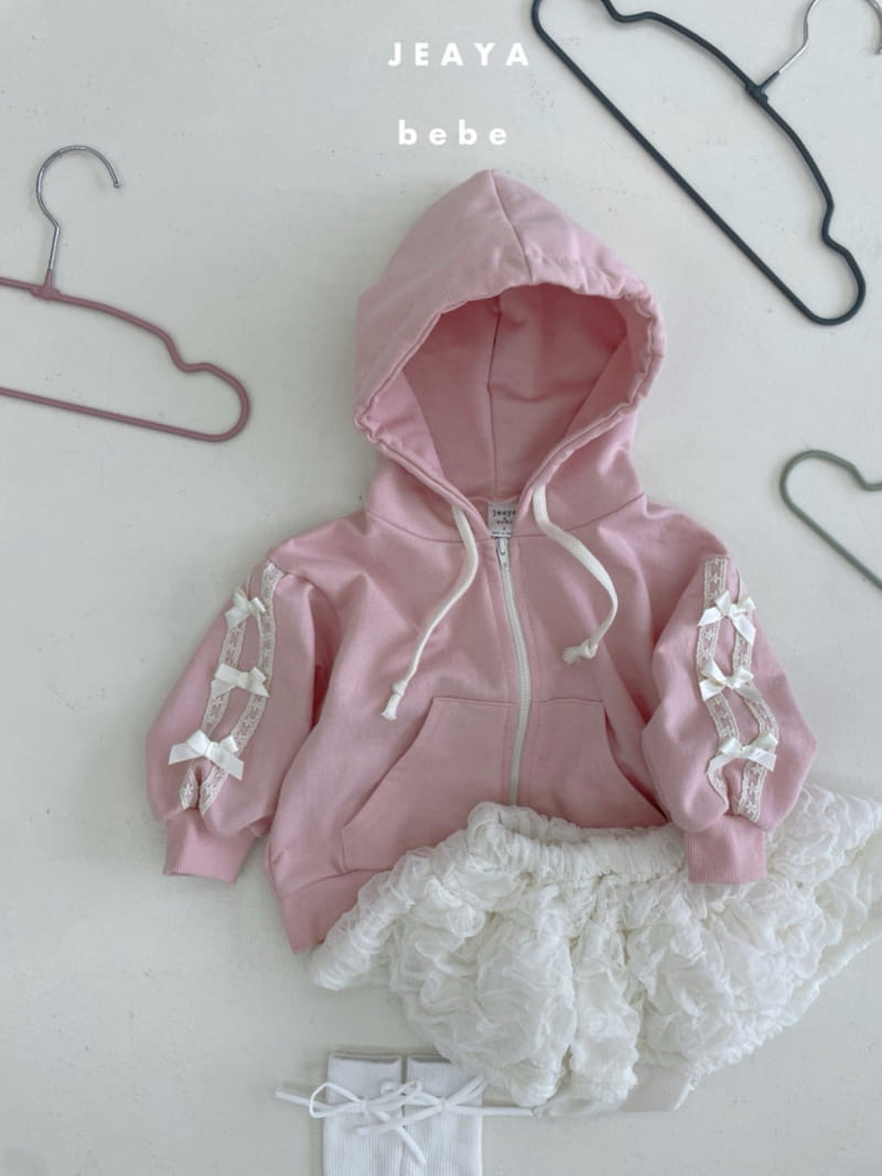 Jeaya & Mymi - Korean Baby Fashion - #smilingbaby - Lace Ribbon Hoody Jumper - 11
