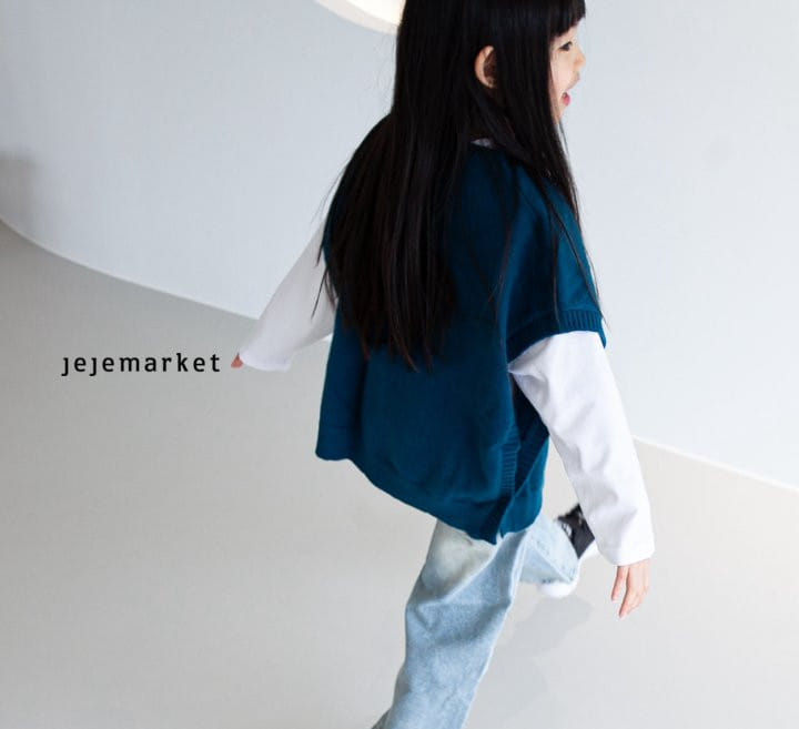 Jeje Market - Korean Children Fashion - #childofig - Gelato Knit Vest - 8