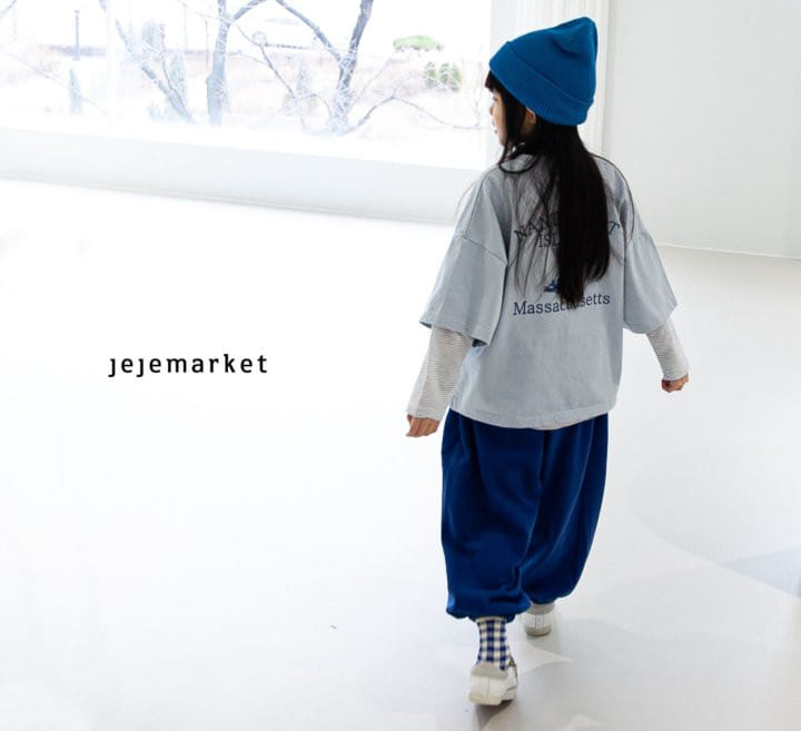 Jeje Market - Korean Children Fashion - #kidsshorts - Island Box Tee - 11