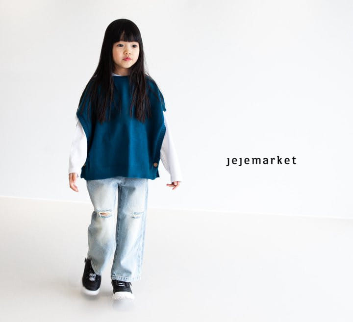 Jeje Market - Korean Children Fashion - #prettylittlegirls - Gelato Knit Vest - 6