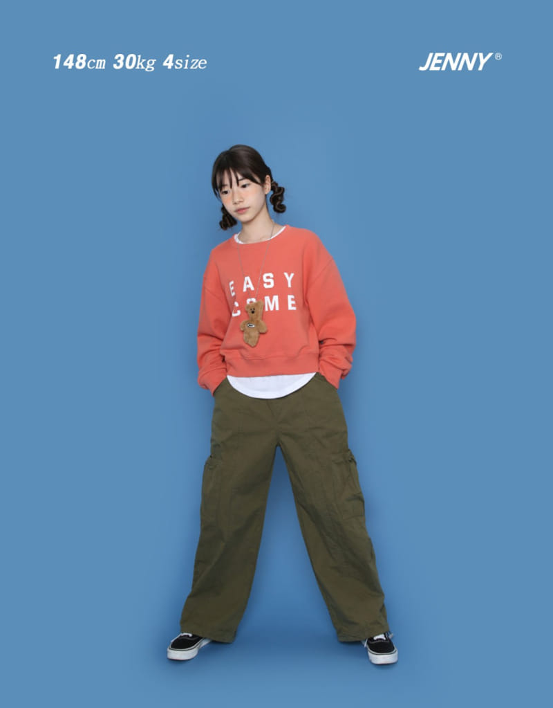Jenny Basic - Korean Children Fashion - #prettylittlegirls - String Cargo Pants - 7