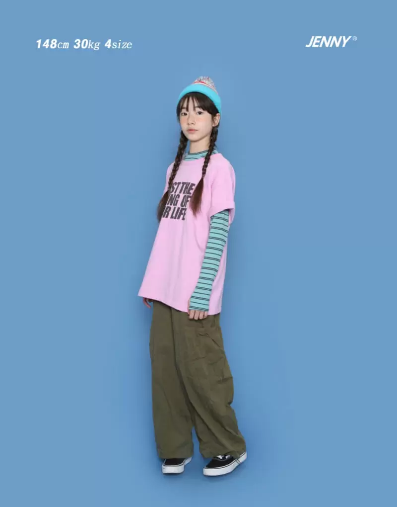 Jenny Basic - Korean Children Fashion - #todddlerfashion - String Cargo Pants - 8