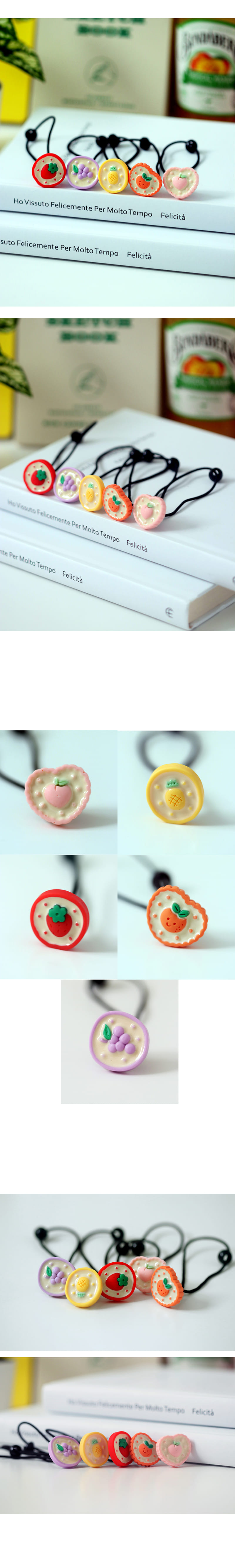 Jireh Bow - Korean Baby Fashion - #babyfever - Sweet Fruit Bead 5ea 1set - 3