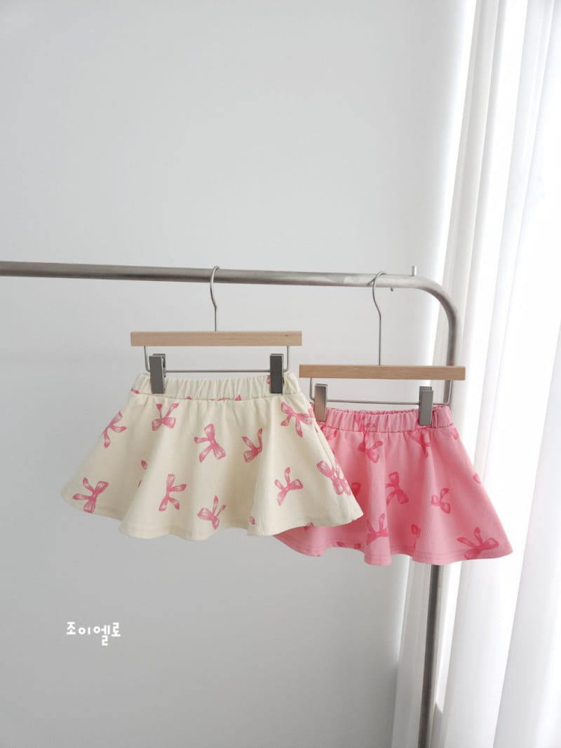 Joyello - Korean Children Fashion - #littlefashionista - Spring Ribbon Skirt Leggings