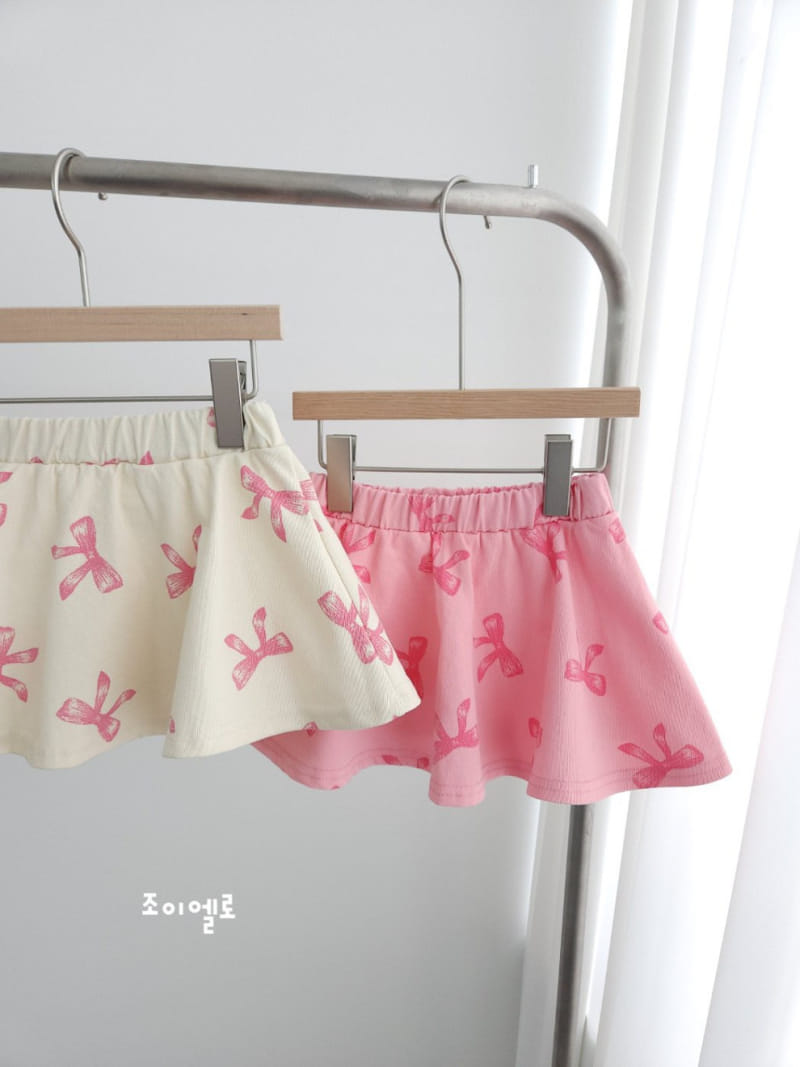 Joyello - Korean Children Fashion - #magicofchildhood - Spring Ribbon Skirt Leggings - 2
