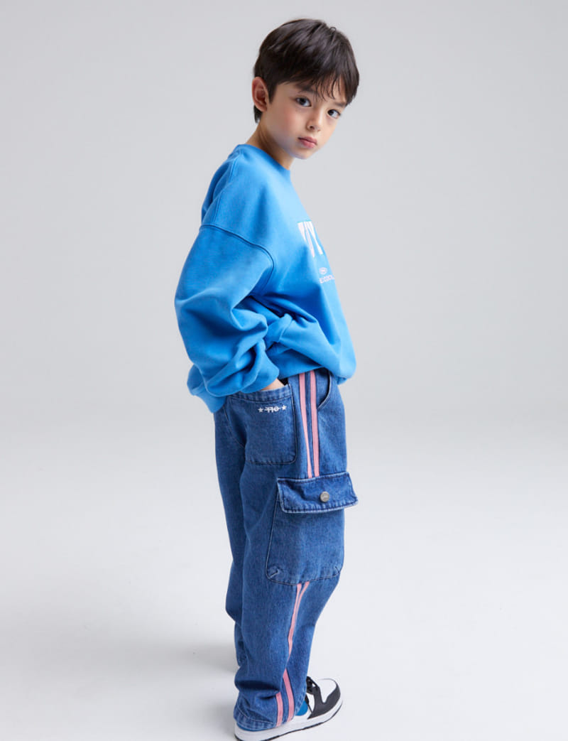 Kokoyarn - Korean Children Fashion - #Kfashion4kids - City Denim Cargo Pants