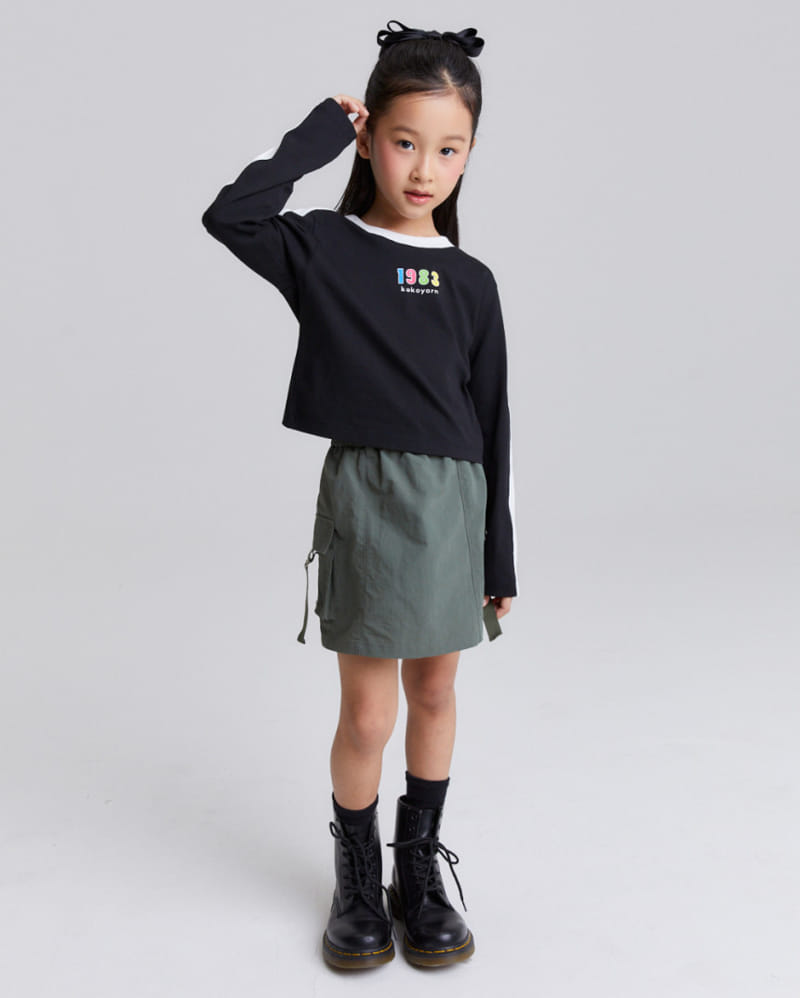 Kokoyarn - Korean Children Fashion - #Kfashion4kids - 1983 Crop Tee - 3