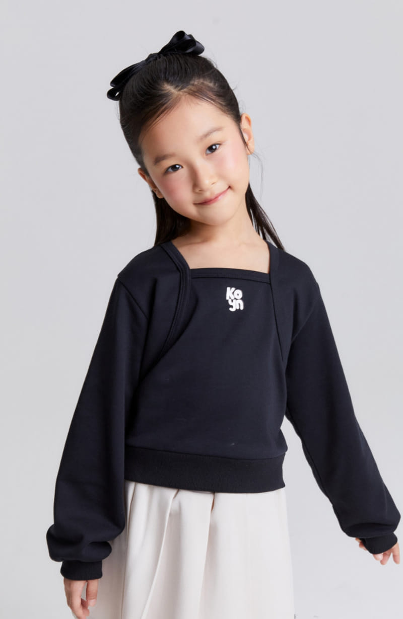 Kokoyarn - Korean Children Fashion - #childofig - Girl Square Neck Tee - 3