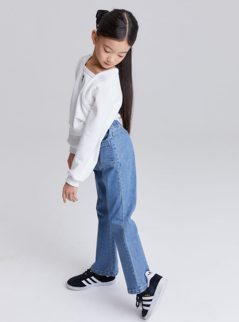 Kokoyarn - Korean Children Fashion - #childofig - Olson Denim Boots Cut Pants - 8