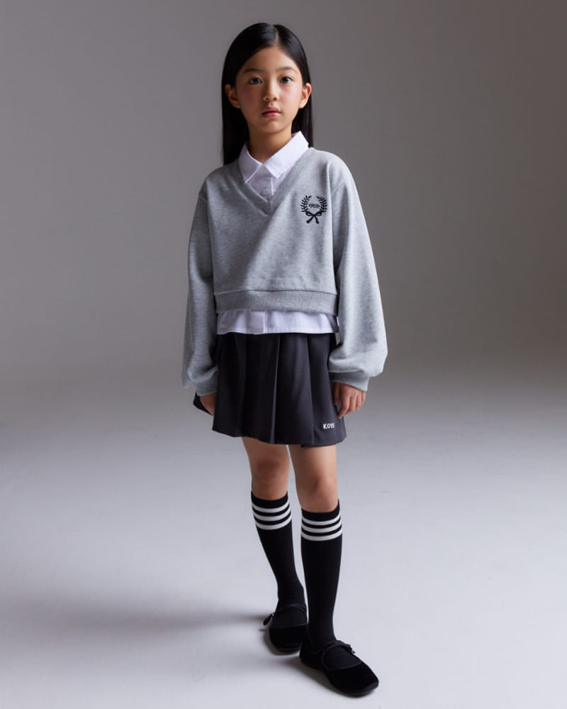Kokoyarn - Korean Children Fashion - #childofig - School Shirt Sweat - 7