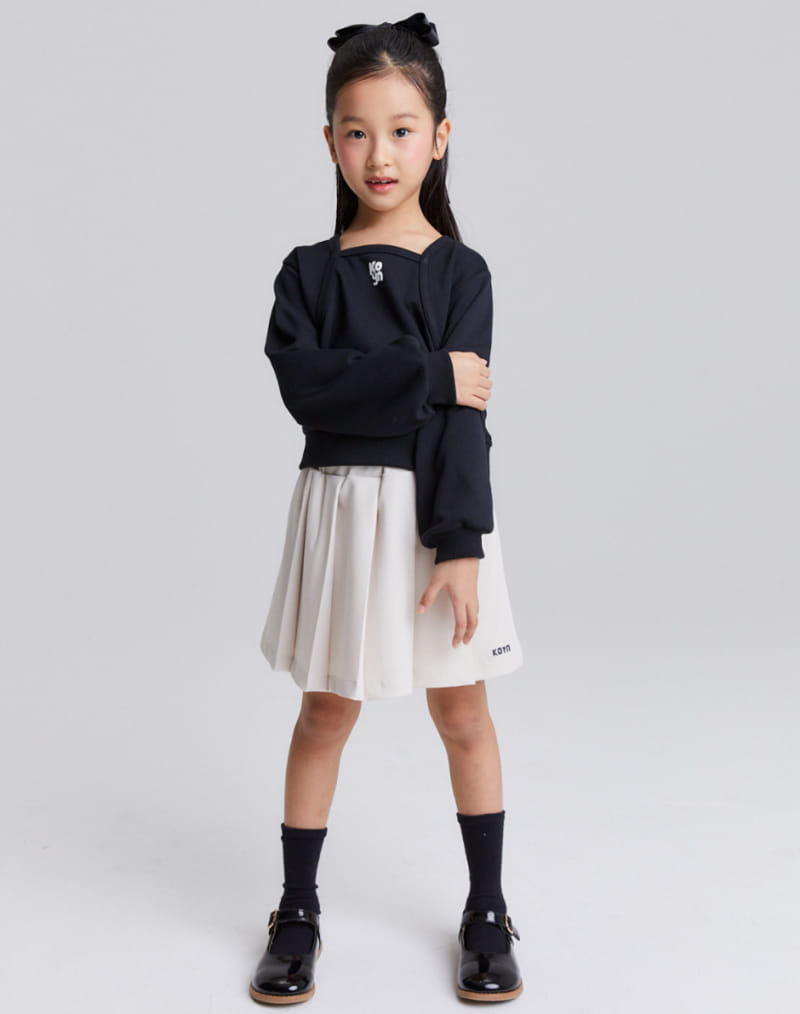 Kokoyarn - Korean Children Fashion - #childofig - Girl Square Neck Tee - 4