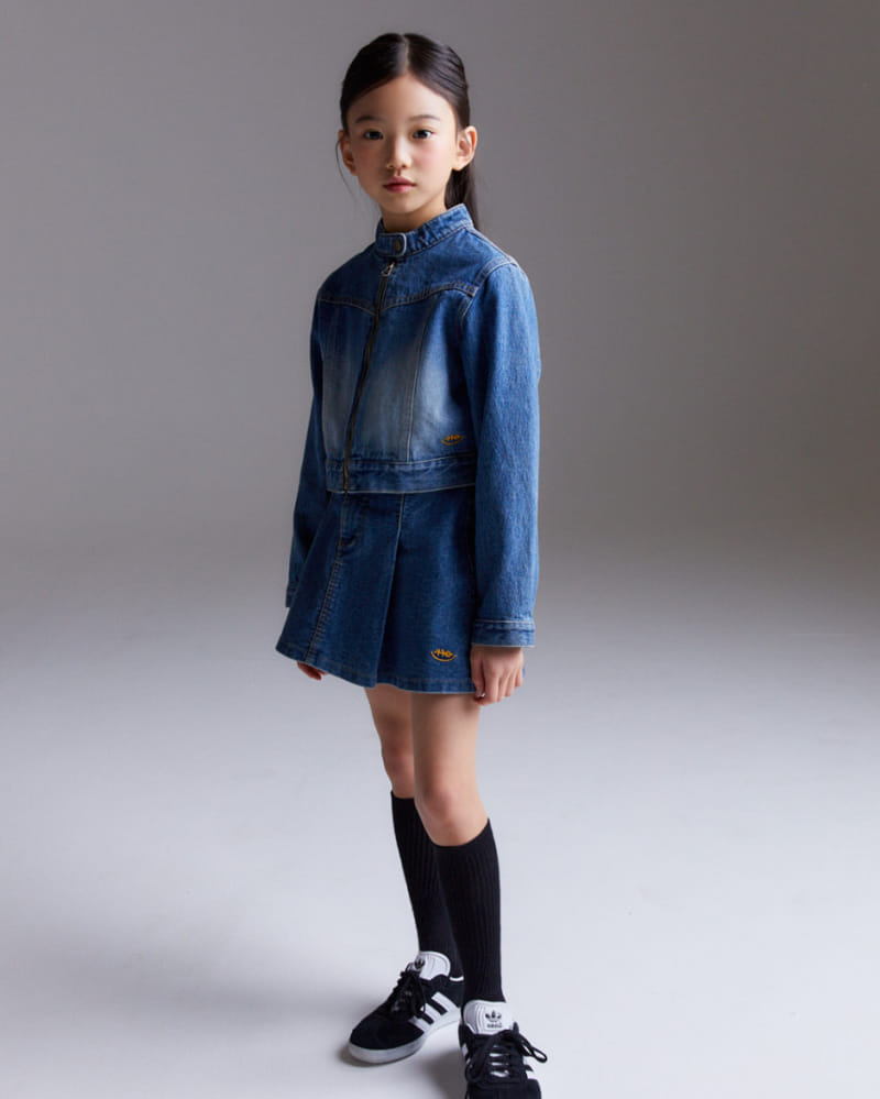 Kokoyarn - Korean Children Fashion - #childrensboutique - Olson Dneim Jacket - 10