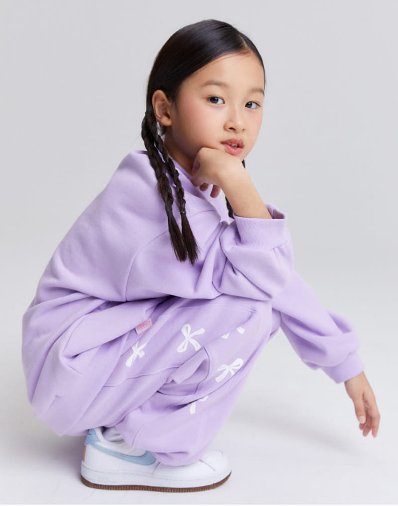 Kokoyarn - Korean Children Fashion - #childrensboutique - Ribbon Jogger Pants - 5