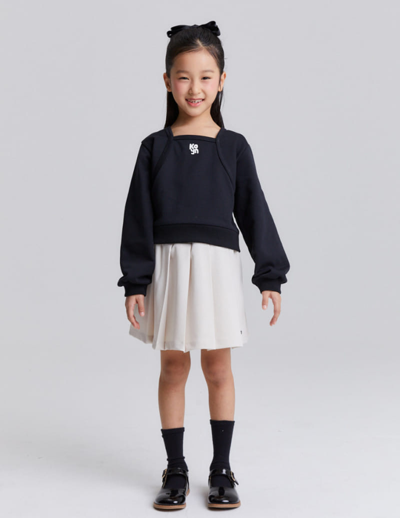Kokoyarn - Korean Children Fashion - #designkidswear - Girl Square Neck Tee - 5
