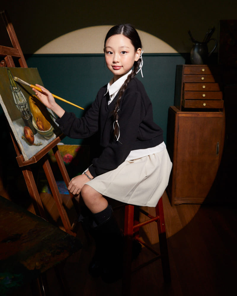 Kokoyarn - Korean Children Fashion - #discoveringself - School Shirt Sweat - 10