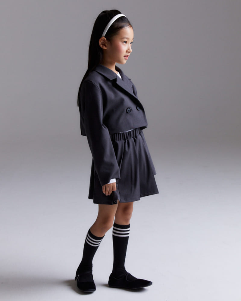Kokoyarn - Korean Children Fashion - #designkidswear - Saint Wrinkle Skirt - 4