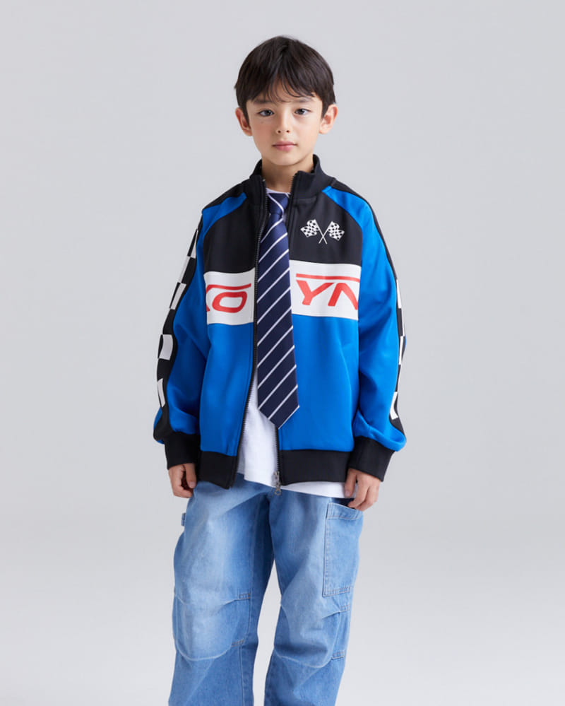 Kokoyarn - Korean Children Fashion - #kidsstore - Coeding La Leader Zip Up