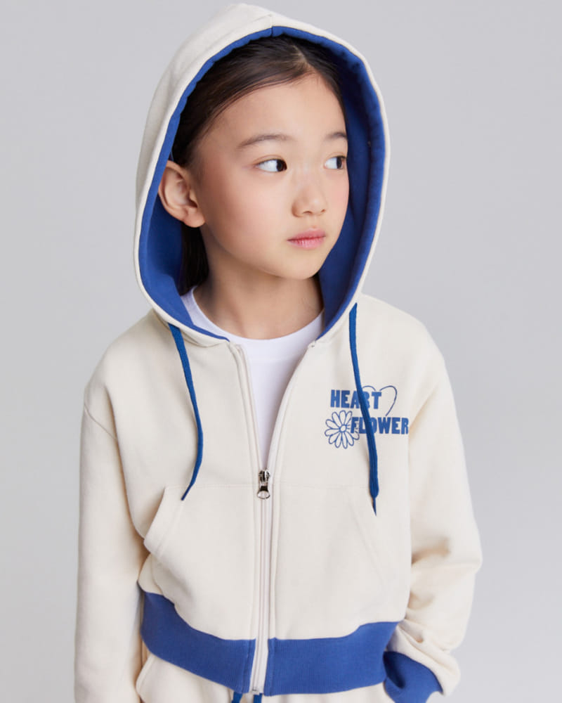 Kokoyarn - Korean Children Fashion - #kidsstore - Flower Hoody Top Bottom Set - 8