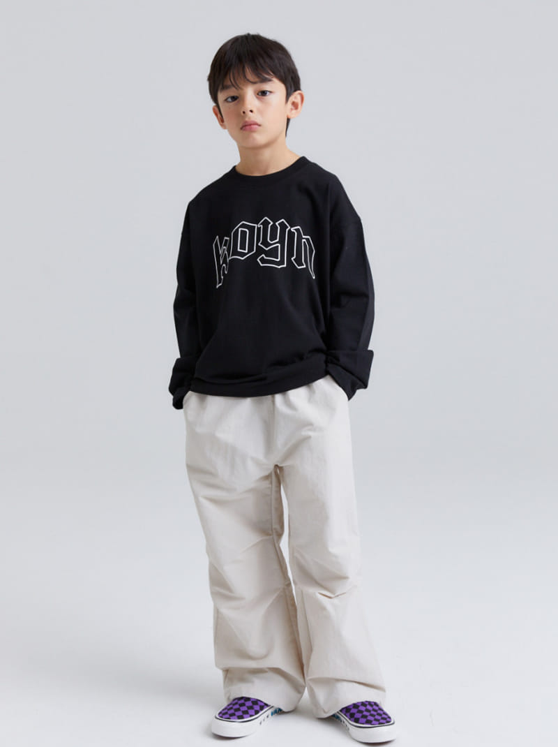 Kokoyarn - Korean Children Fashion - #kidzfashiontrend - Logo Para Suit Pants - 9