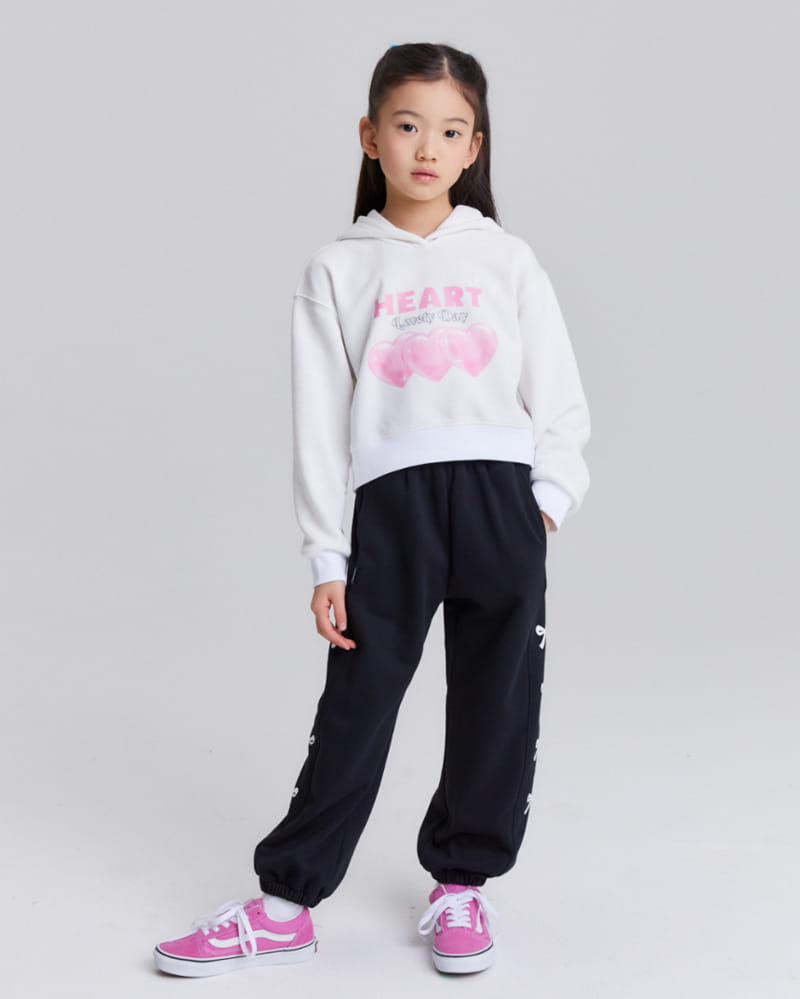 Kokoyarn - Korean Children Fashion - #kidzfashiontrend - Heart Glam Hoody Tee - 5
