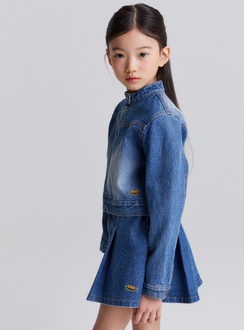 Kokoyarn - Korean Children Fashion - #littlefashionista - Olson Denim Skirt - 3
