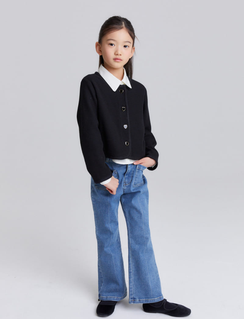 Kokoyarn - Korean Children Fashion - #littlefashionista - Olson Denim Boots Cut Pants