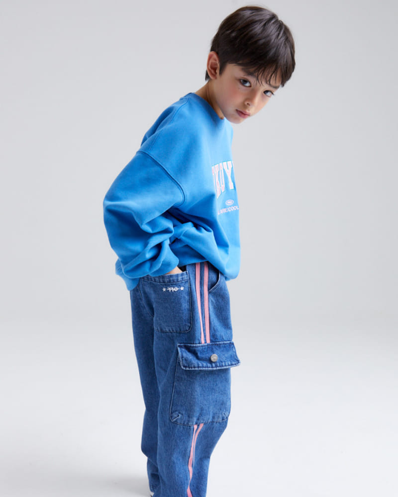 Kokoyarn - Korean Children Fashion - #magicofchildhood - City Denim Cargo Pants - 3