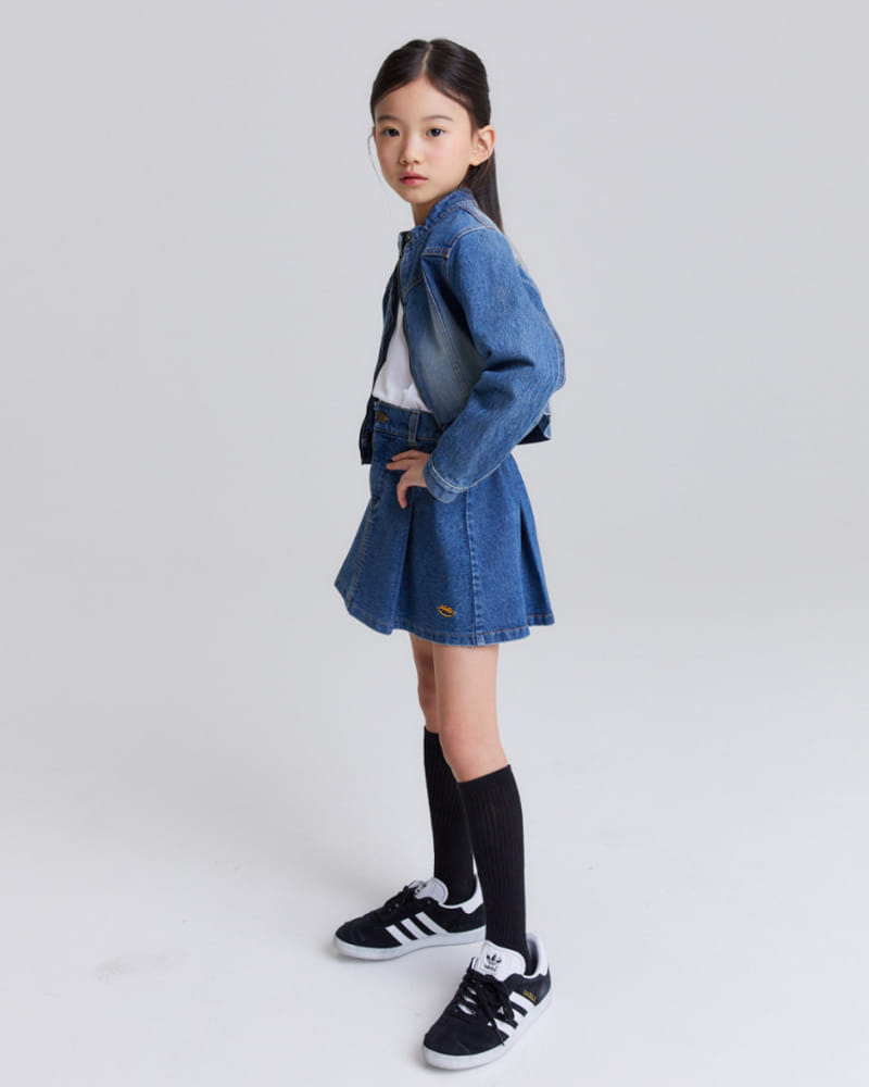 Kokoyarn - Korean Children Fashion - #littlefashionista - Olson Denim Skirt - 4