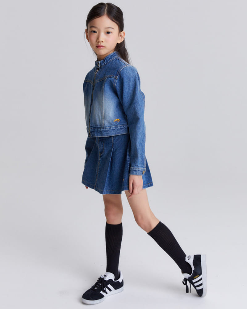 Kokoyarn - Korean Children Fashion - #minifashionista - Olson Denim Skirt - 5