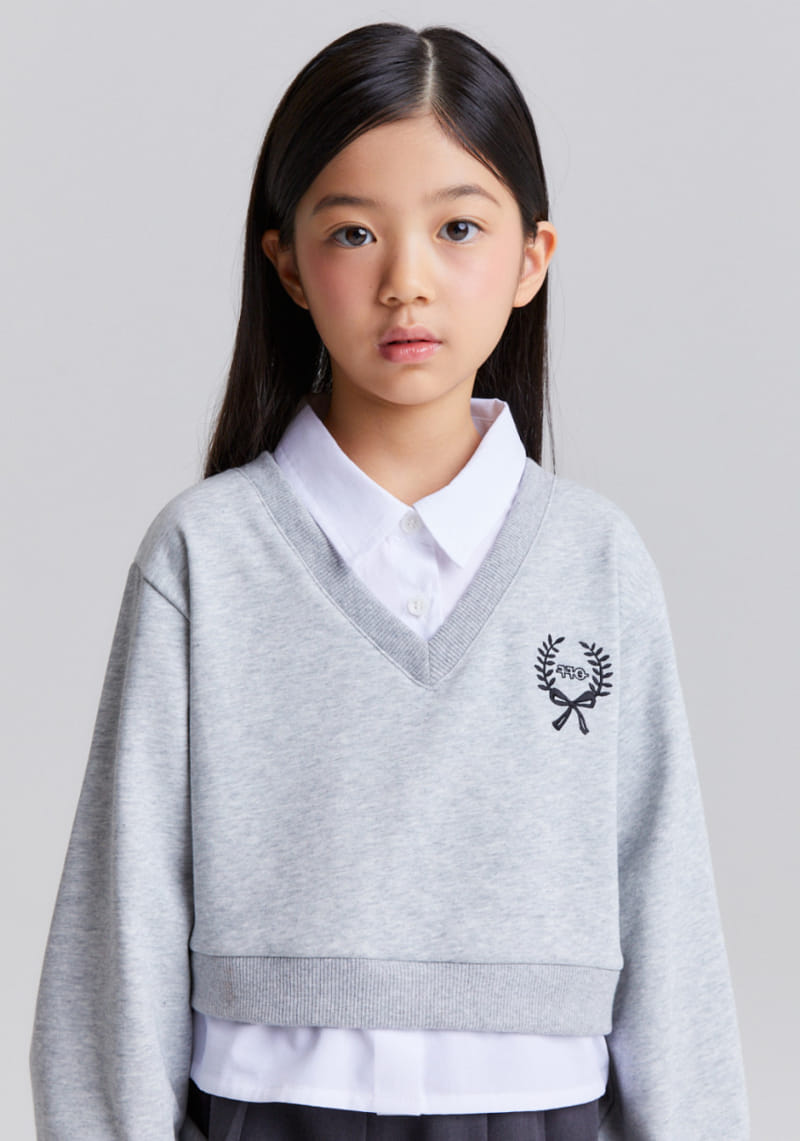 Kokoyarn - Korean Children Fashion - #minifashionista - School Shirt Sweat - 2