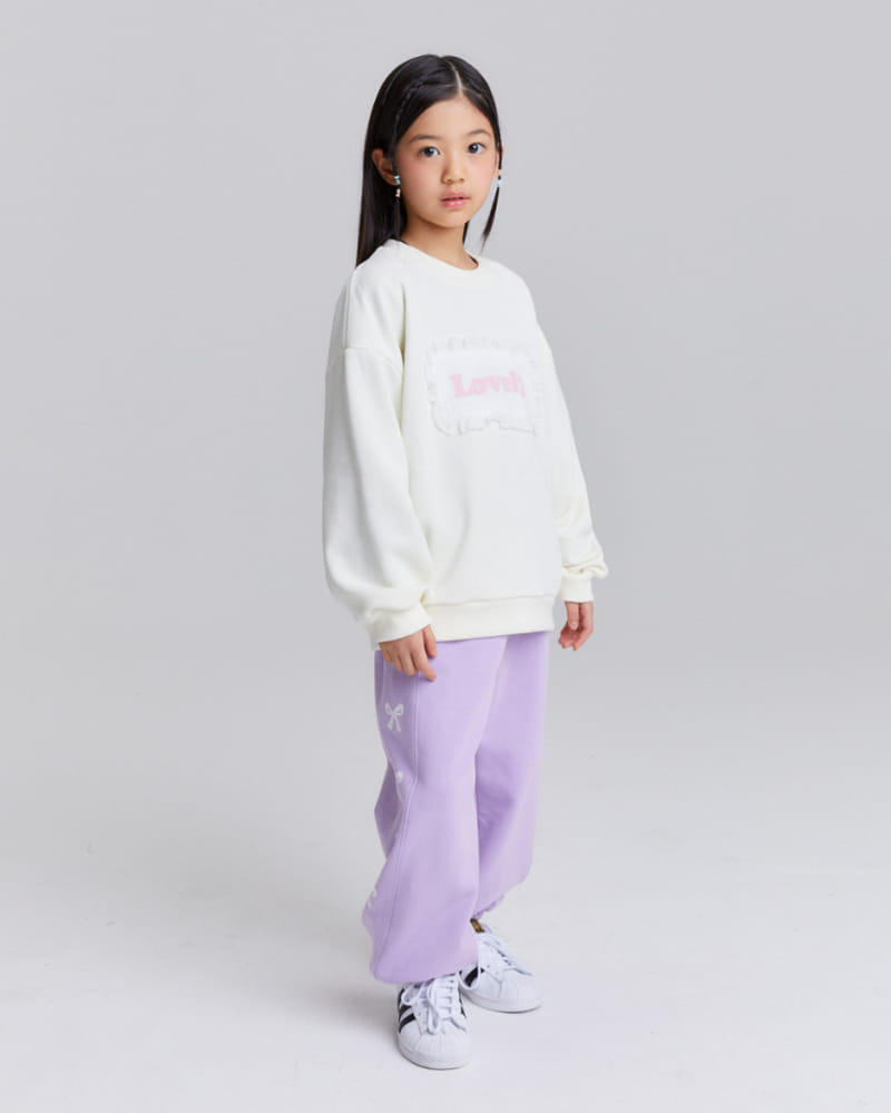 Kokoyarn - Korean Children Fashion - #minifashionista - Lovely Lace Sweatshirt - 5
