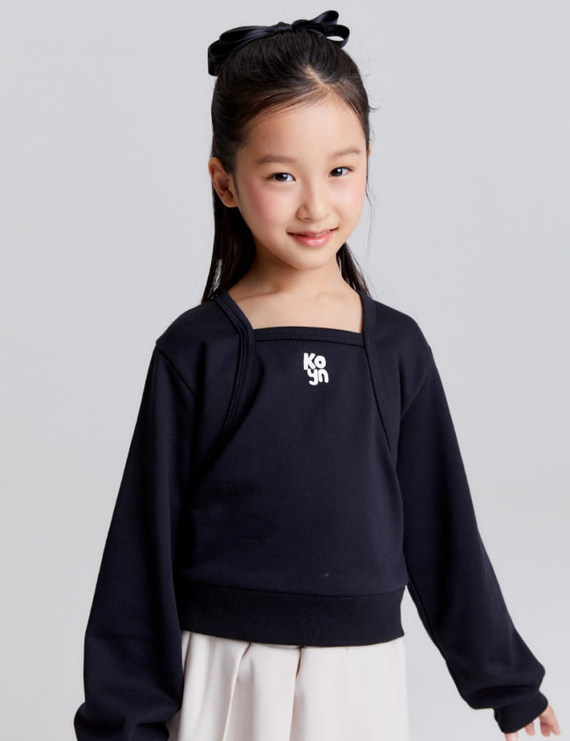 Kokoyarn - Korean Children Fashion - #prettylittlegirls - Girl Square Neck Tee