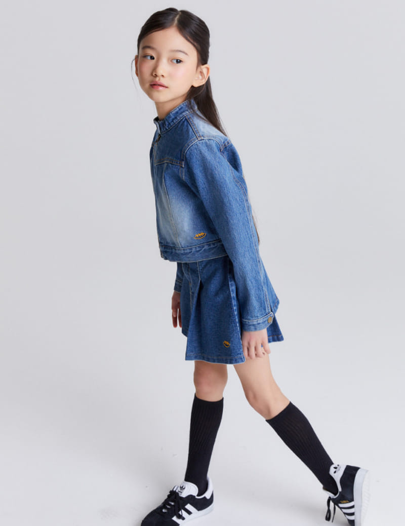 Kokoyarn - Korean Children Fashion - #prettylittlegirls - Olson Dneim Jacket - 5