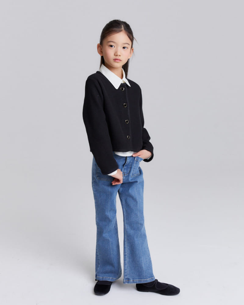 Kokoyarn - Korean Children Fashion - #prettylittlegirls - Vella Round Cardigan - 3