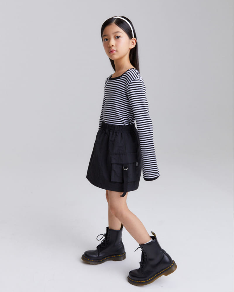 Kokoyarn - Korean Children Fashion - #toddlerclothing - sofi ST Square Tee - 4