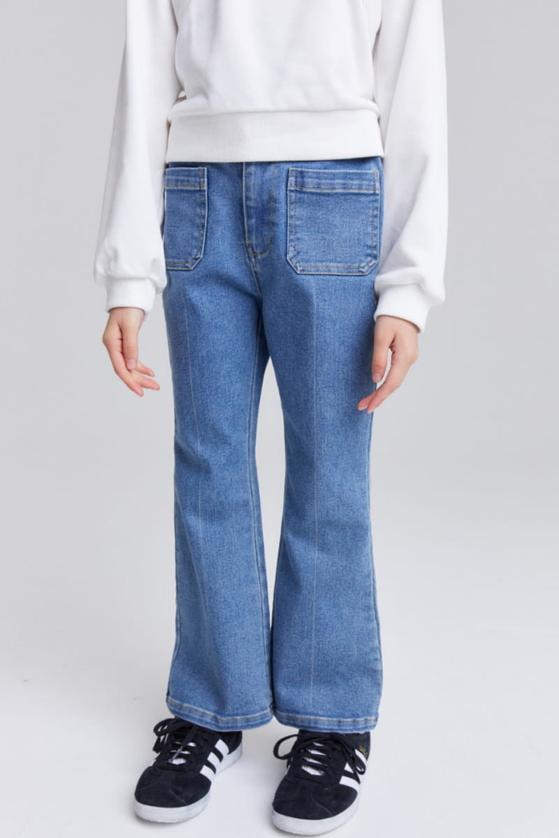 Kokoyarn - Korean Children Fashion - #toddlerclothing - Olson Denim Boots Cut Pants - 6