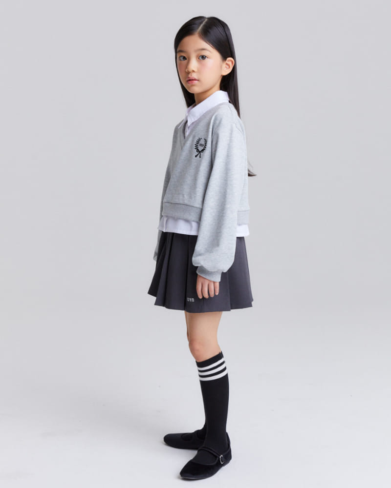 Kokoyarn - Korean Children Fashion - #toddlerclothing - School Shirt Sweat - 5