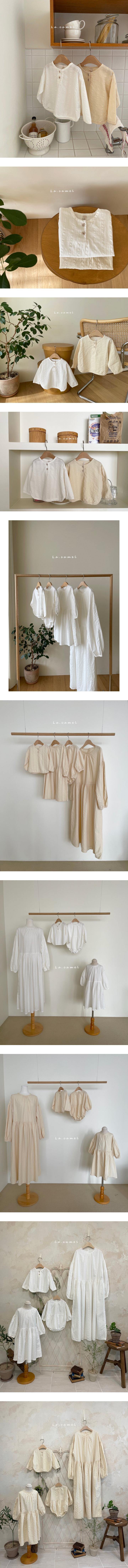 La Camel - Korean Children Fashion - #designkidswear - Bloom Shirt - 2