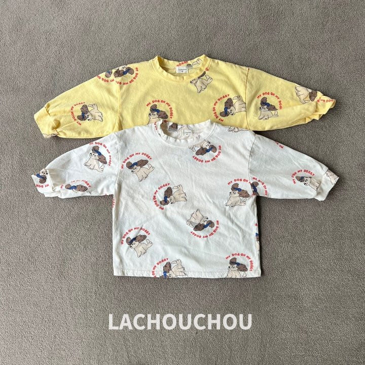 La Chouchou - Korean Children Fashion - #Kfashion4kids - Dog Tee