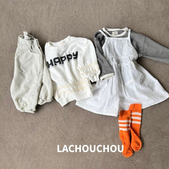 La Chouchou - Korean Children Fashion - #childofig - Line Sweatshirt - 2